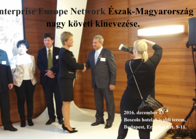 Enerprise Europe Network nagyköveti kinevezés